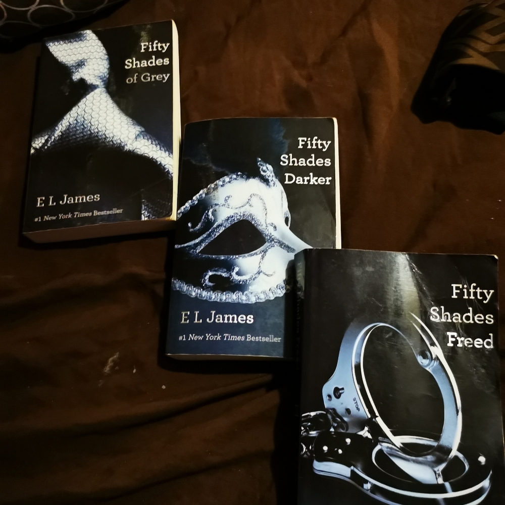 The 3 book 50 shades series
